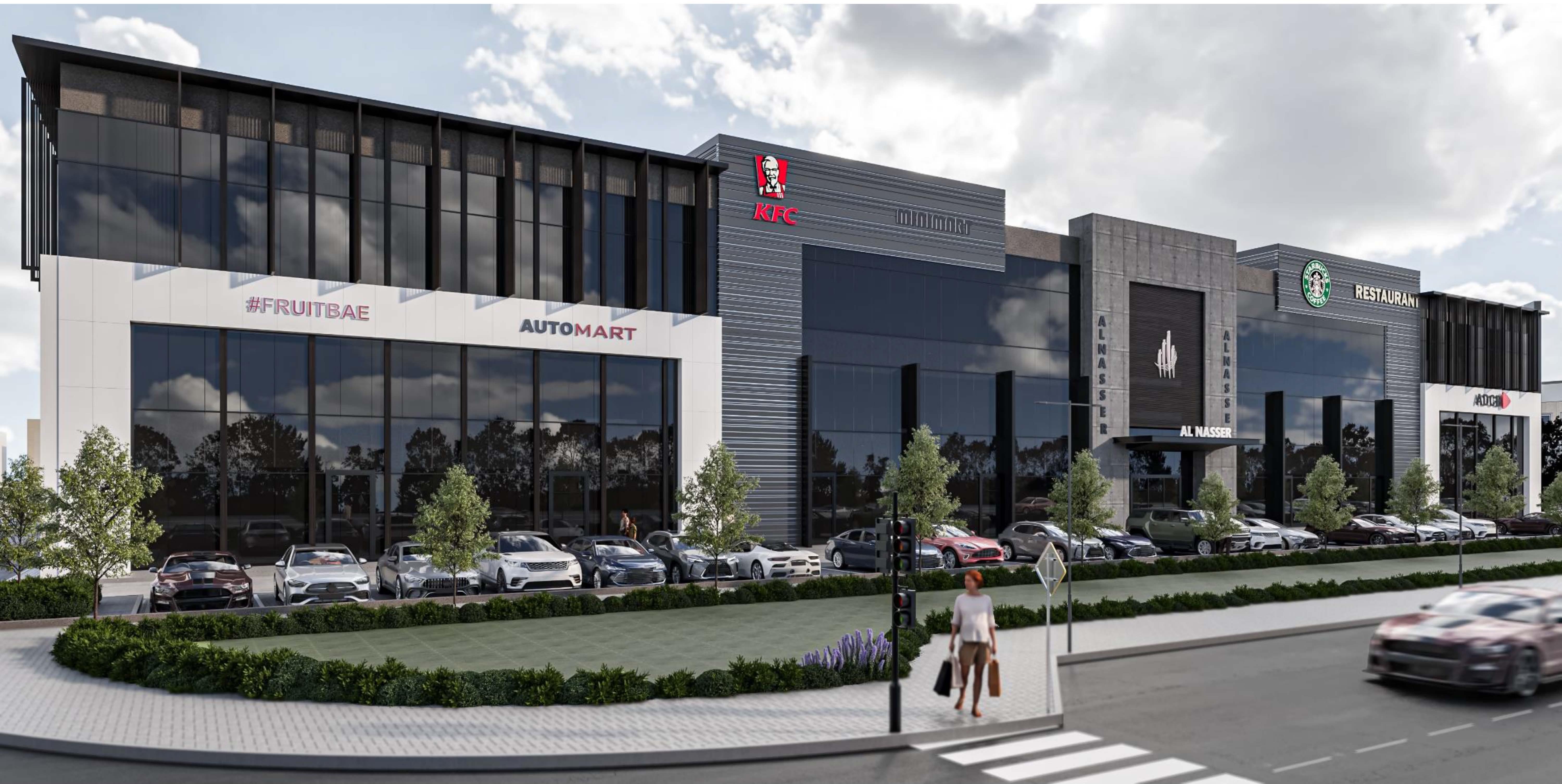 Mixed Commercial Building